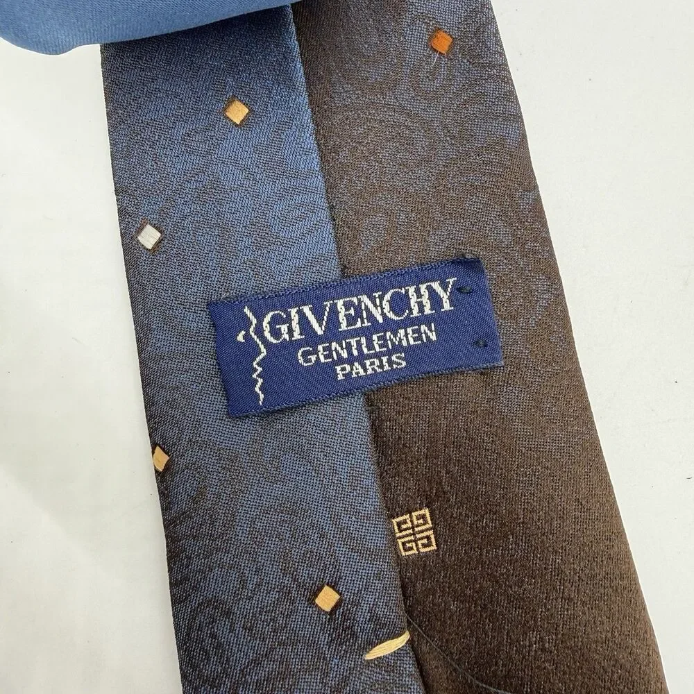 Givenchy Gentleman Paris Tie Necktie Dapper Gentlemen Vintage